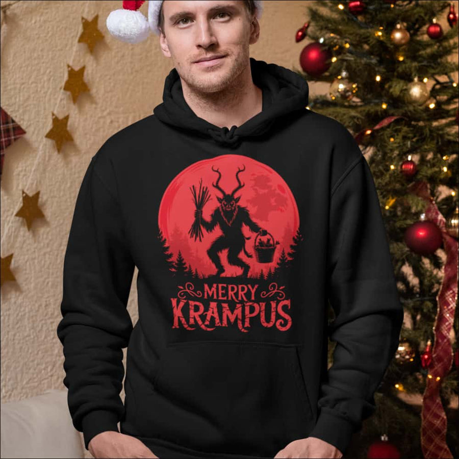 Merry Krampus Hoodie – Men’s Yule Edition - Northlord