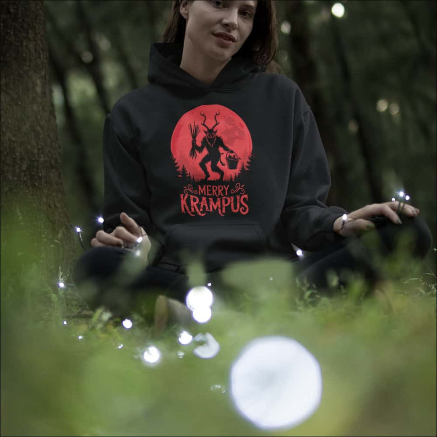 Merry Krampus Hoodie – Women’s Yule Edition - Northlord