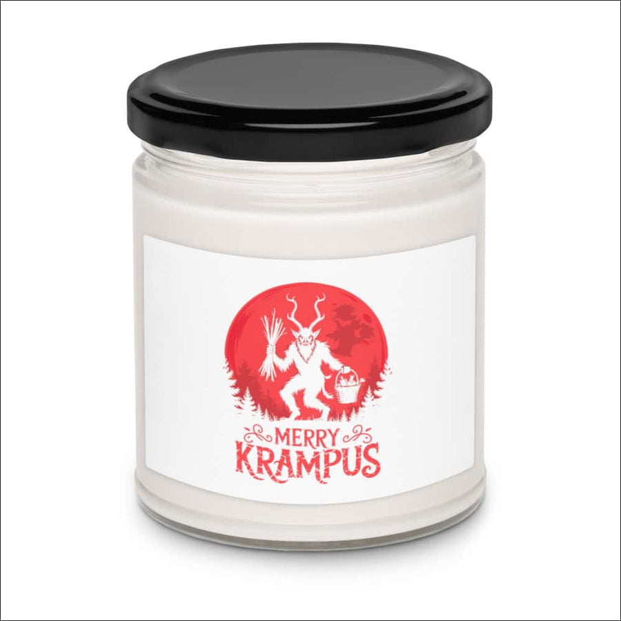 Merry Krampus Scented Candle – 9oz Holiday Soy - Northlord