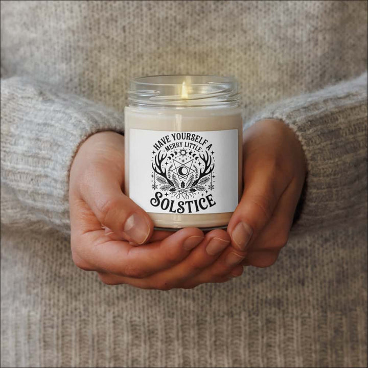Merry Little Solstice – 9oz Scented Soy Candle | Yule Pagan Winter - Northlord