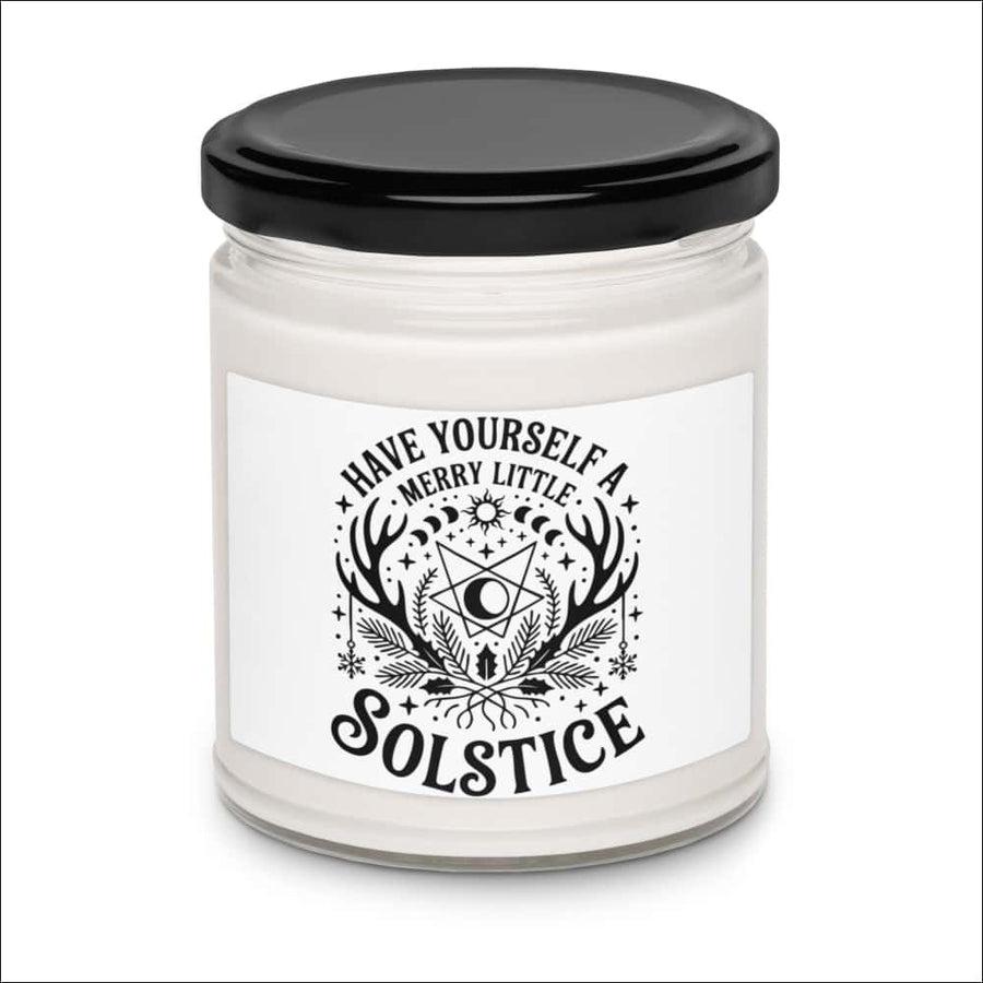 Merry Little Solstice – 9oz Scented Soy Candle | Yule Pagan Winter - Northlord