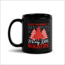 Merry Little Solstice Mug – Winter Buffalo Plaid Trees - Northlord