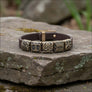Norse Symbols Leather Bracelet - Northlord