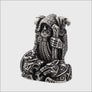 Odin Figurine Statuette Silvered Bronze - Northlord