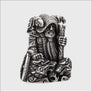 Odin Figurine Statuette Silvered Bronze - Northlord