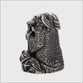 Odin Figurine Statuette Silvered Bronze - Northlord