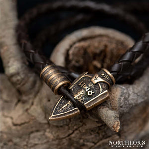Odin’s Spear Gungnir Viking Bracelet Bronze - Northlord-PK
