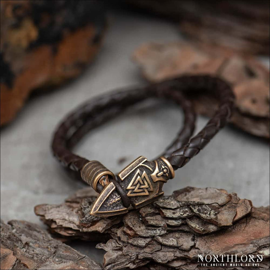 Odin’s Spear Gungnir Viking Bracelet Bronze - Northlord-PK