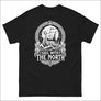 Sail With The North Viking t-shirt in black with white Norse ship design