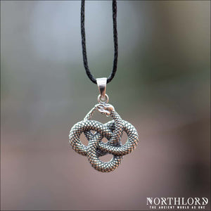 Serpent Pendant Sterling Silver - Northlord