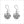 Sleipnir Earrings Sterling Silver - Northlord