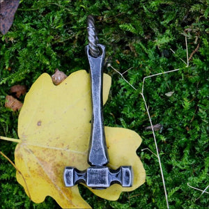 Smaill Forged Thor’s Hammer Pendant - Northlord