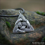 Small Celtic Triquetra Pendant Sterling Silver - Northlord