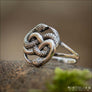 Snake Women Ring Ouroboros Sterling Silver - Northlord