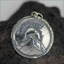 Spartan Warrior Shield Pendant Sterling Silver - Northlord