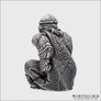 Thor Figurine Statuette Silvered Bronze - Northlord