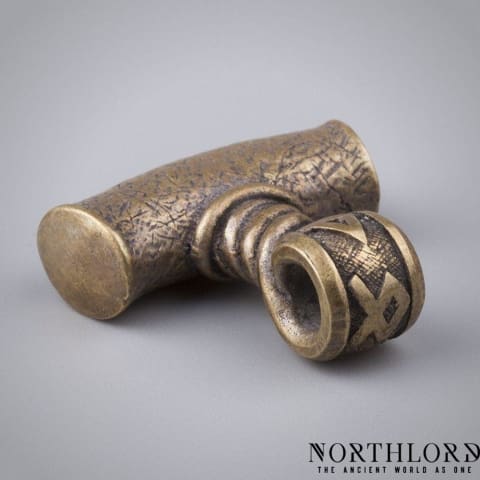 Thor Hammer Viking Pendant In Solid Bronze - Northlord