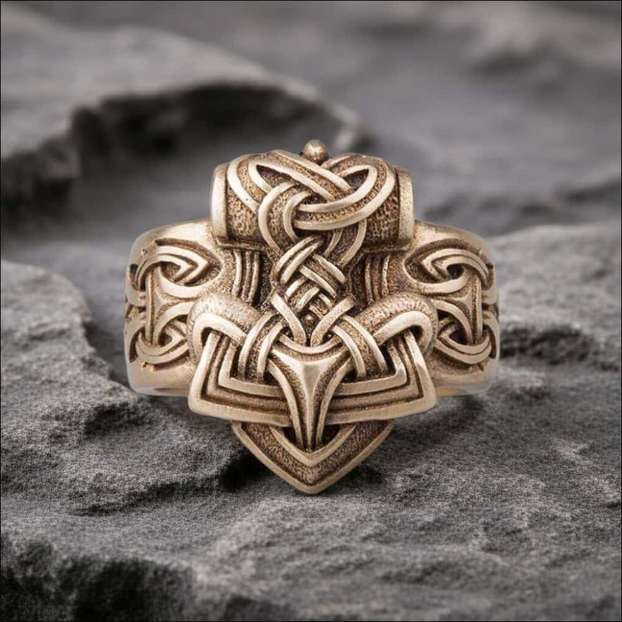 Thor’s Hammer Ring Bronze - Northlord-PK