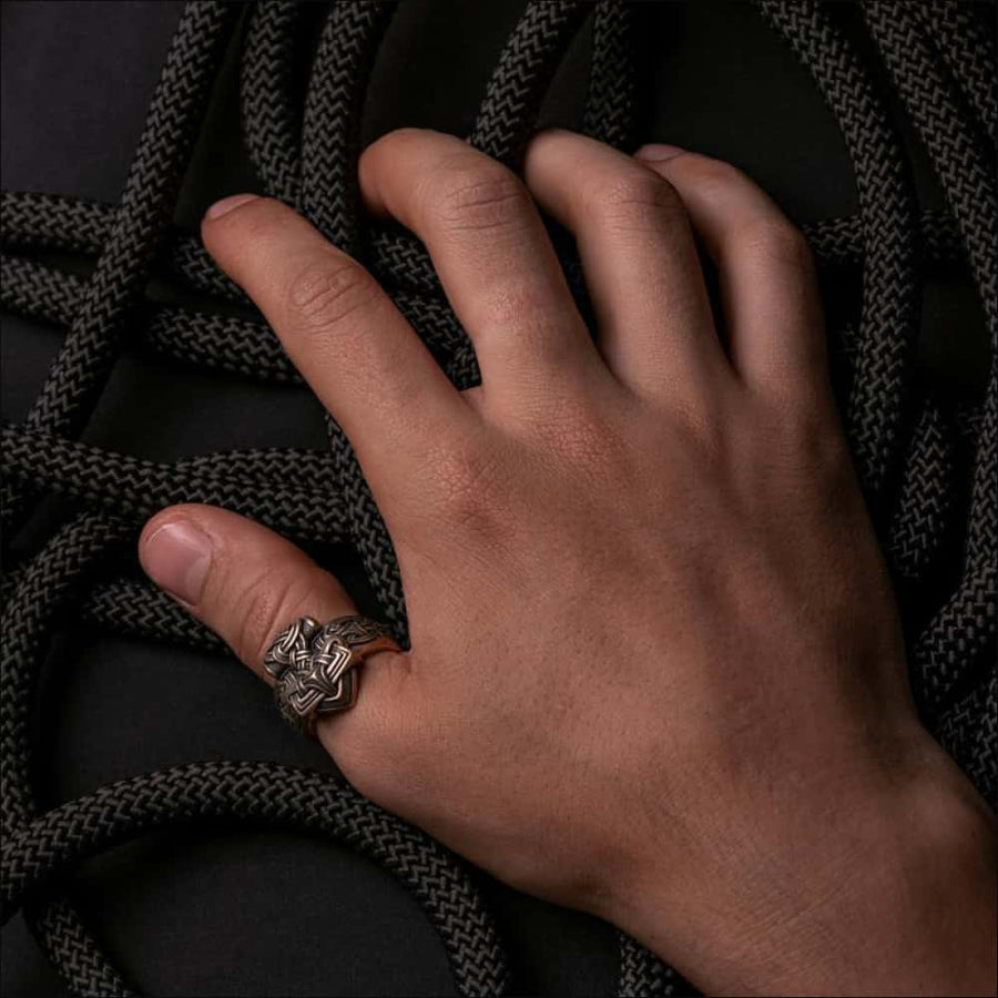 Thor’s Hammer Ring Bronze - Northlord-PK