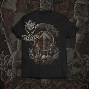 Tiwaz Rune T-shirt Black - Northlord
