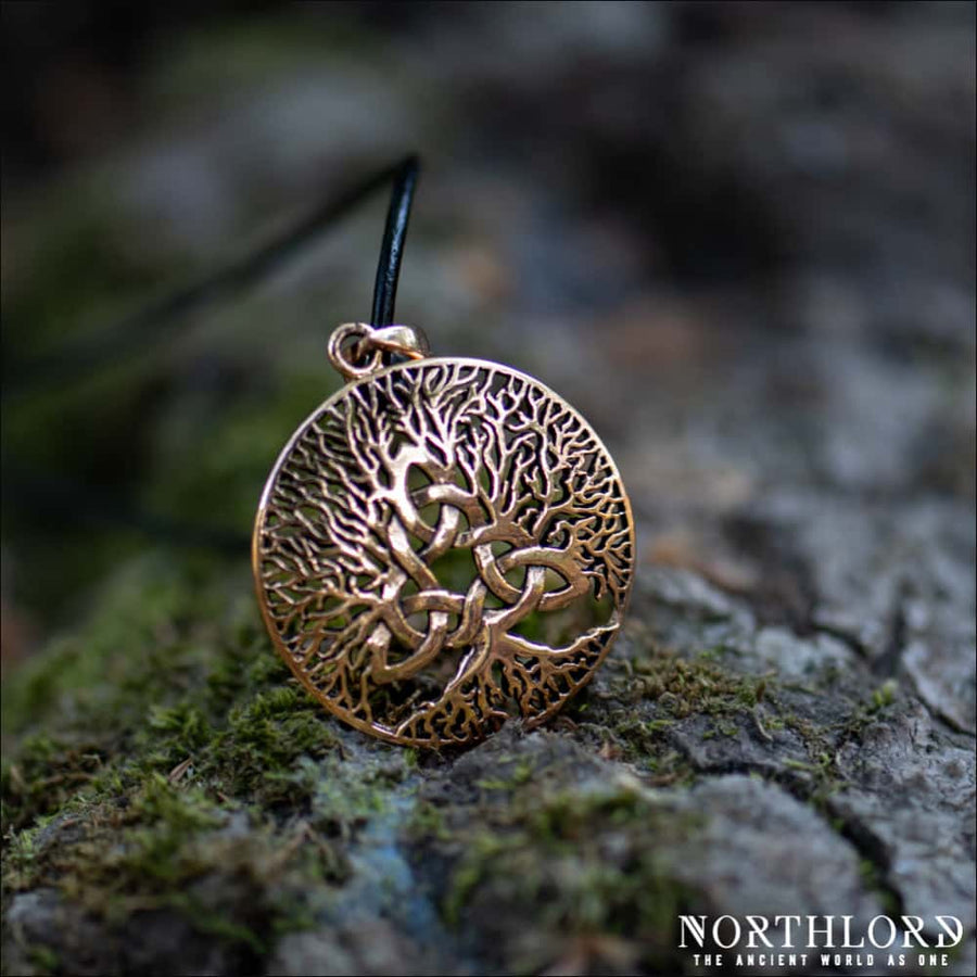 Triquetra Pendant With Tree Of Life Bronze - Northlord