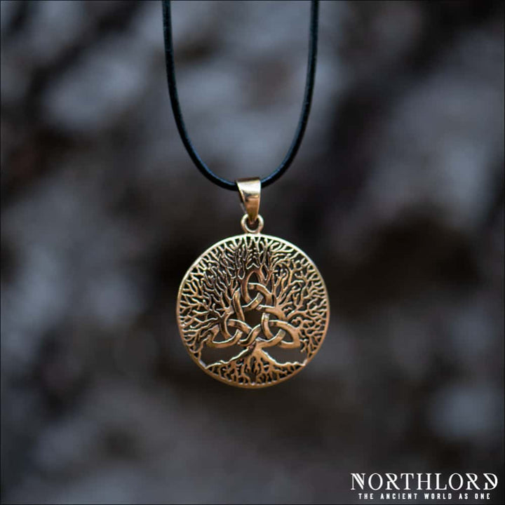 Triquetra Pendant With Tree Of Life Bronze - Northlord