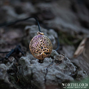 Triquetra Pendant With Tree Of Life Bronze - Northlord