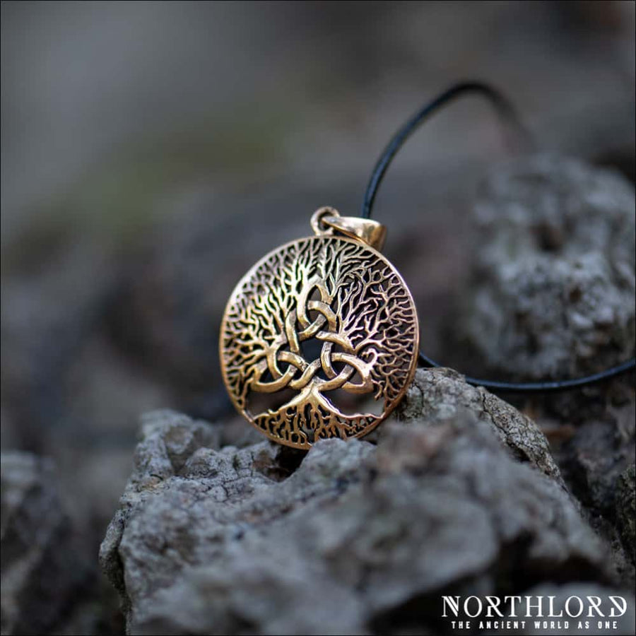 Triquetra Pendant With Tree Of Life Bronze - Northlord