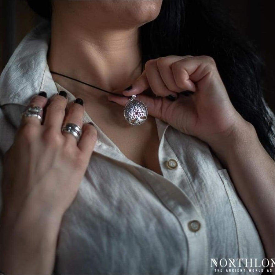 Triquetra Pendant With Tree Of Life Sterling Silver - Northlord