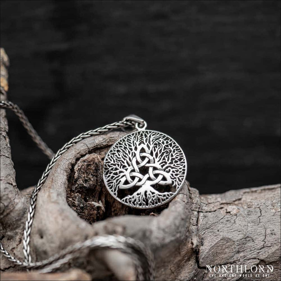 Triquetra Pendant With Tree Of Life Sterling Silver - Northlord