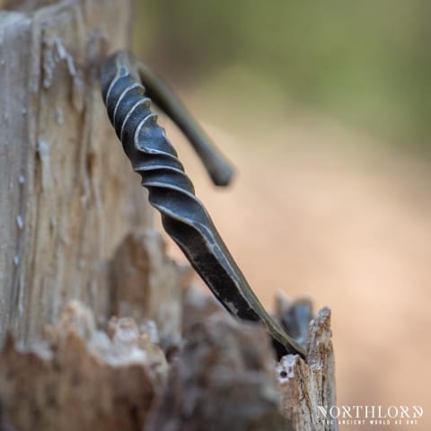 Twsited Viking Bracelet, Hand-forged Bangle - Northlord (2)