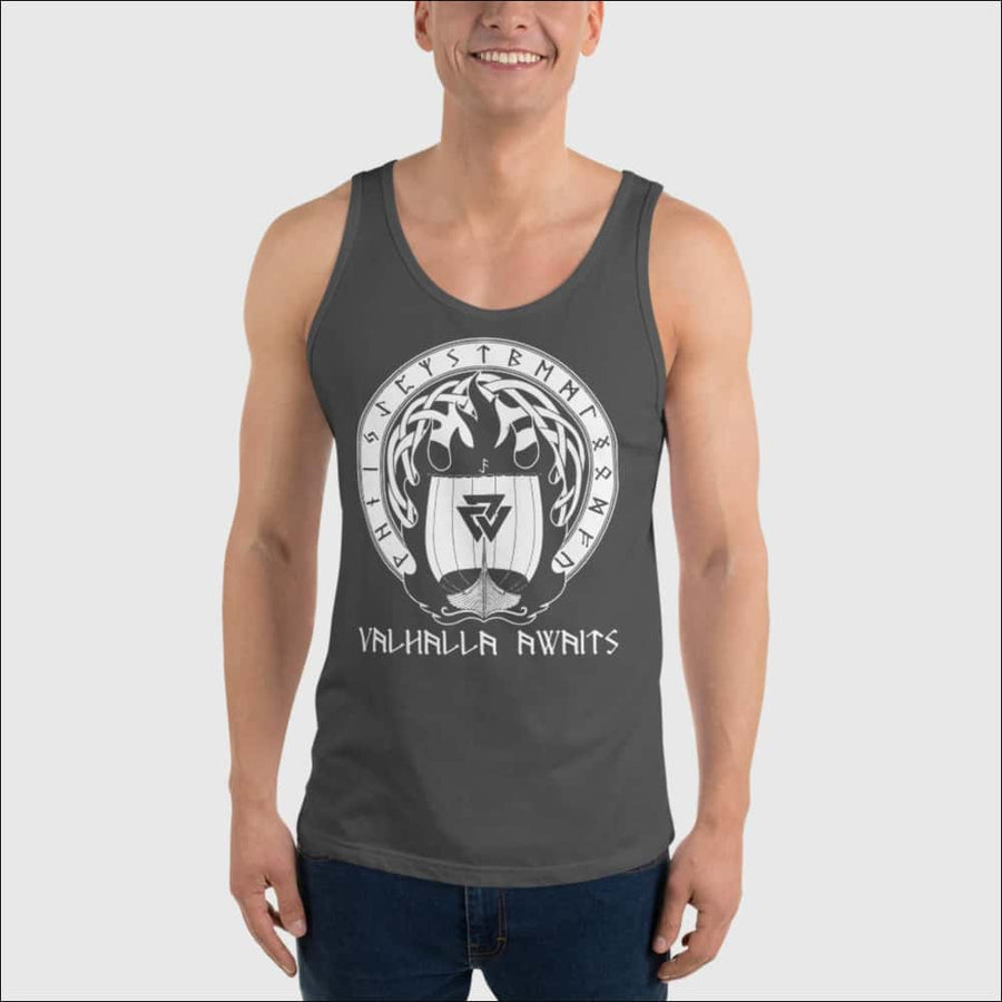 Valhalla Awaits Men’s Tank Top Multicolor - Northlord