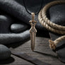 Viking Dagger Pendant Bronze Berserker Amulet - Northlord