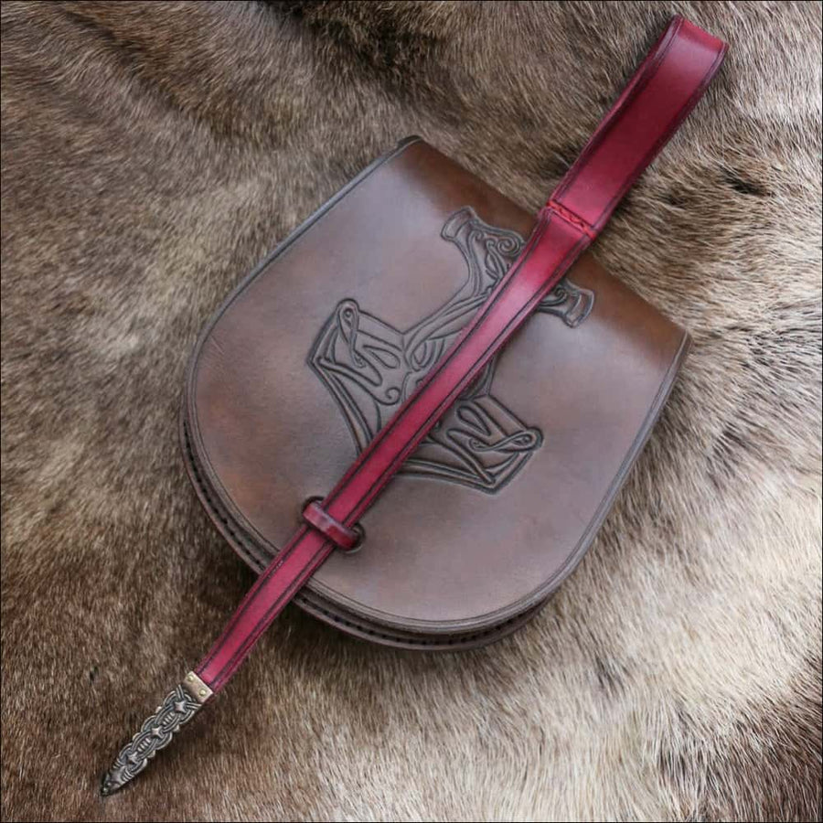 Viking Leather Bag Mjolnir - Northlord