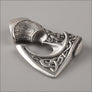 Viking Pendant Big Axe Sterling Silver - Northlord-PK