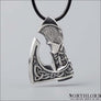 Viking Pendant Big Axe Sterling Silver - Northlord-PK