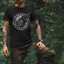 Viking Raven T-Shirt with Norse Runes - Northlord