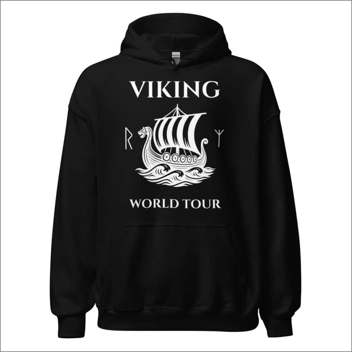 Viking World Tour Hoodie – Norse History Streetwear - Northlord