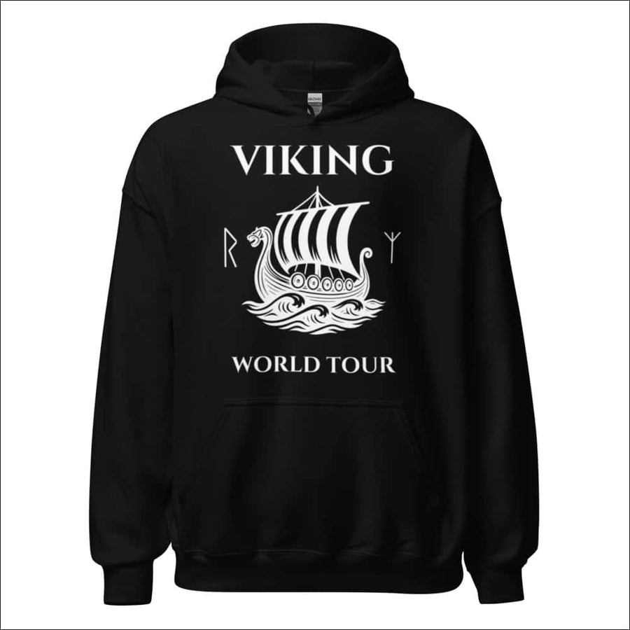 Viking World Tour Hoodie – Norse History Streetwear - Northlord