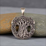 Yggdrasil Pendant with Hugin and Munin Bronze - Northlord-PK