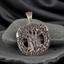 Yggdrasil Pendant with Hugin and Munin Bronze - Northlord-PK