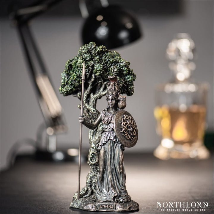 Athena Goddess Statuette Bronze - Northlord