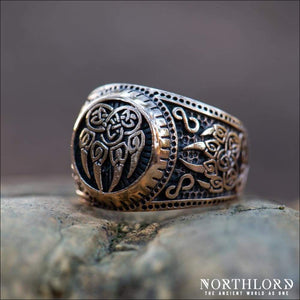 Bear Claws Ring Bronze - Northlord