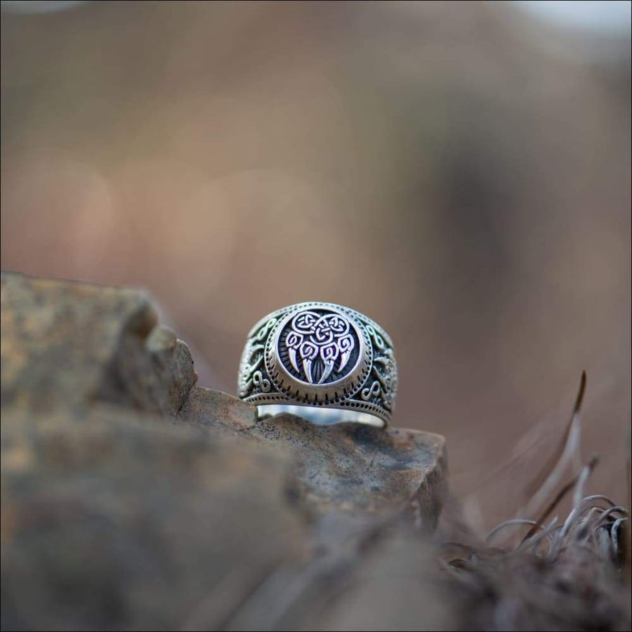 Bear Paw Ring Sterling Silver - Northlord
