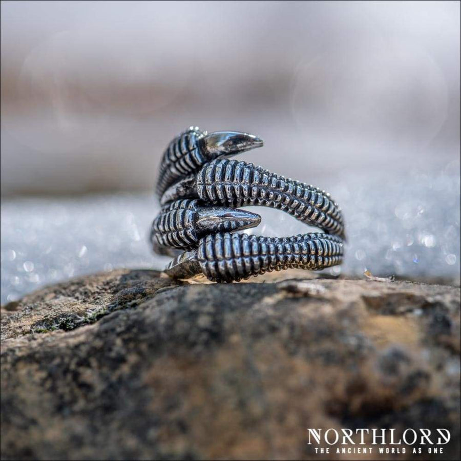 Dragon Claw Ring Sterling Silver - Northlord