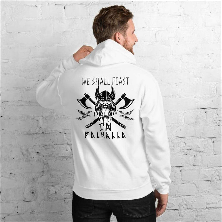 We Shall Feast In Valhalla Hoodie Unisex - Northlord