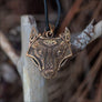 Fenrir Viking Wolf Pendant Bronze - Northlord