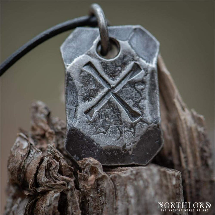 Gebo Rune Pendant Hand-Forged - Northlord