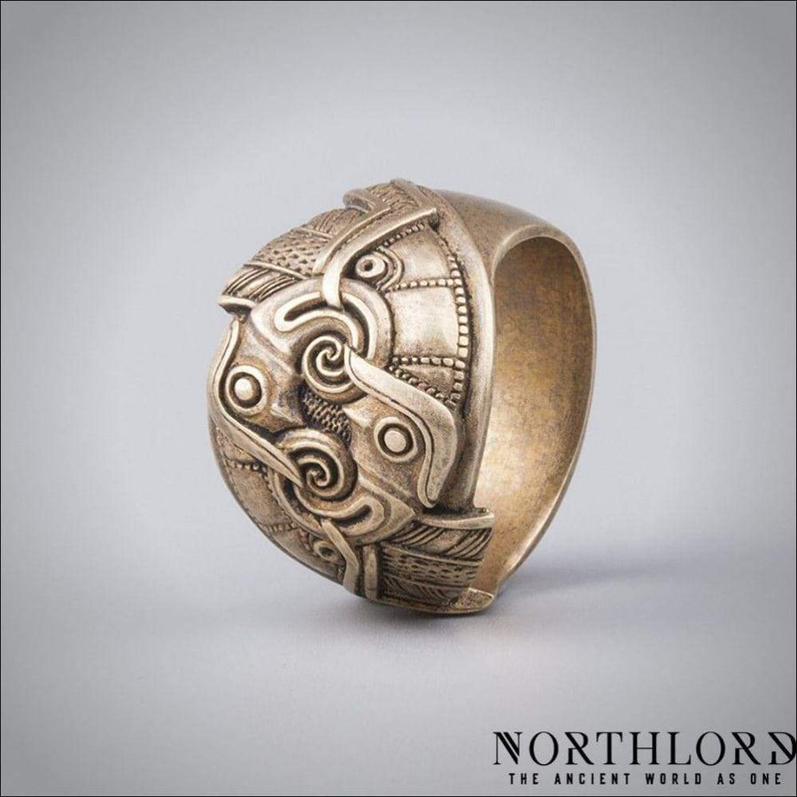 Hugin and Munin Ring Bronze - Northlord-PK