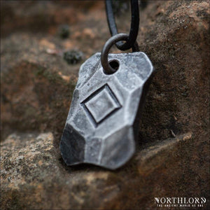 Ingwaz Rune Pendant Hand-Forged - Northlord